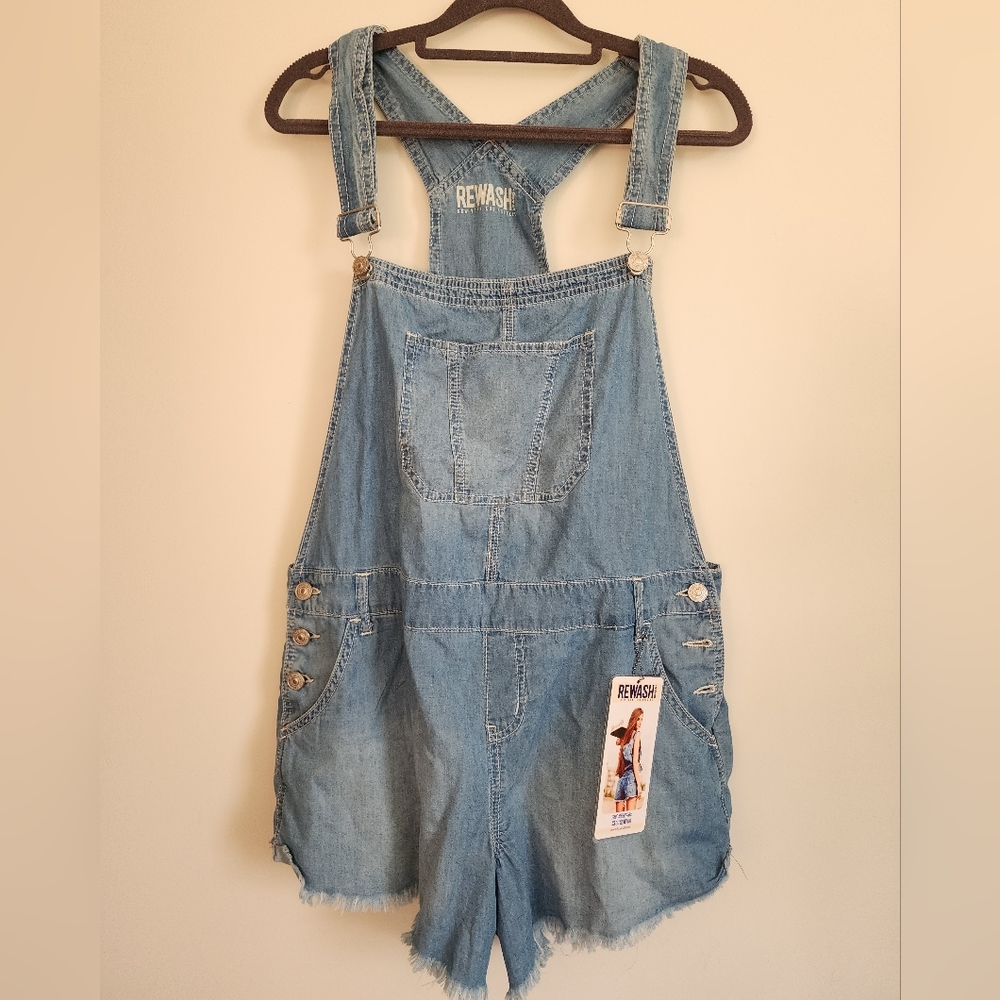 Rehash overall shorts, xl, jeans